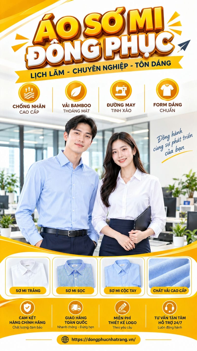 áo sơ mi đồng phục