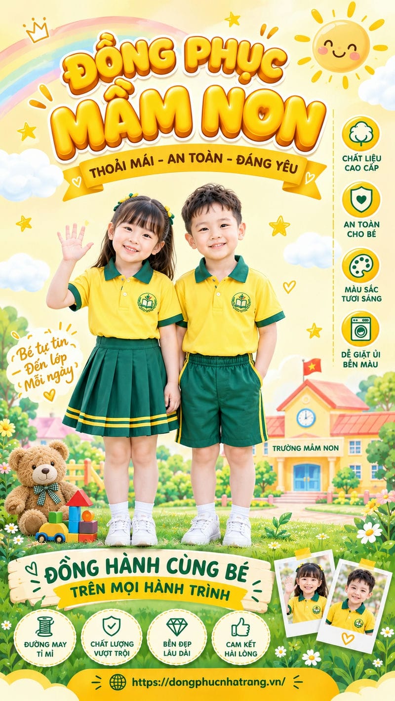 đồng phục mầm non