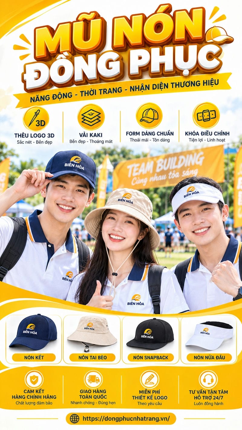 mũ nón đồng phục